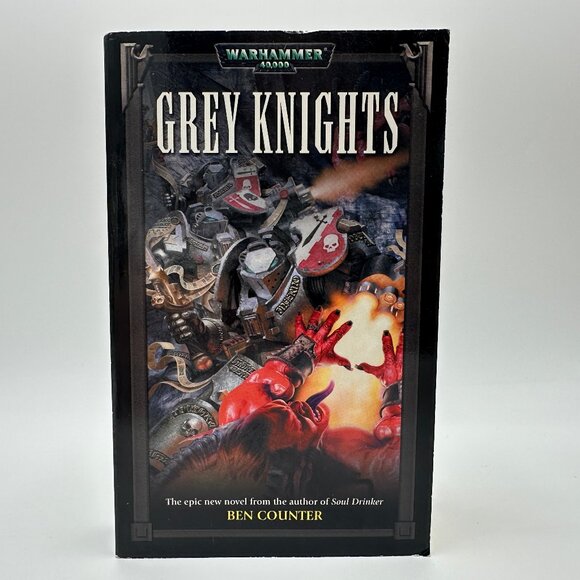 Warhammer 40,000 Grey Knights by Ben Counter / Original 2004 Paperback - Picture 1 of 12